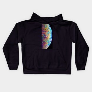 Soap Bubble Closeup Kids Hoodie